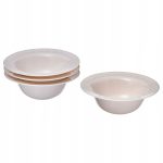 IKEA PARADISISK MISKA KREMOWA 16 CM ZESTAW 4 SZT.