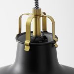 IKEA RANARP LAMPA WISZĄCA CZARNA 38 CM - obrazek 3