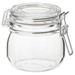SŁOIK Z POKRYWKĄ SZKŁO KOREN 0.5 L