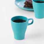 KUBEK TURKUSOWY 250 ML FARGRIK IKEA - obrazek 2