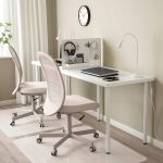 IKEA SKADIS Wolnostojąca tablica perforowana 56x37 - obrazek 4
