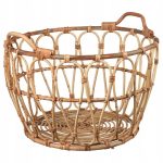 IKEA SNIDAD KOSZ RATTANOWY 54x39 cm