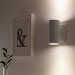 IKEA NYMANE KINKIET / LAMPA DWUSTRONNA BIAŁY - obrazek 2
