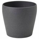 IKEA PERSILLADE OSŁONA DONICZKI CIEMNA SZARA 15 CM