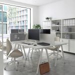 IKEA TROTTEN TABLICA OGŁOSZENIOWA BIAŁA / SZARA - obrazek 5