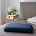 IKEA TOCKENFLY POSZEWKA NA PODUSZKĘ ERGONO. GRANAT - obrazek 3