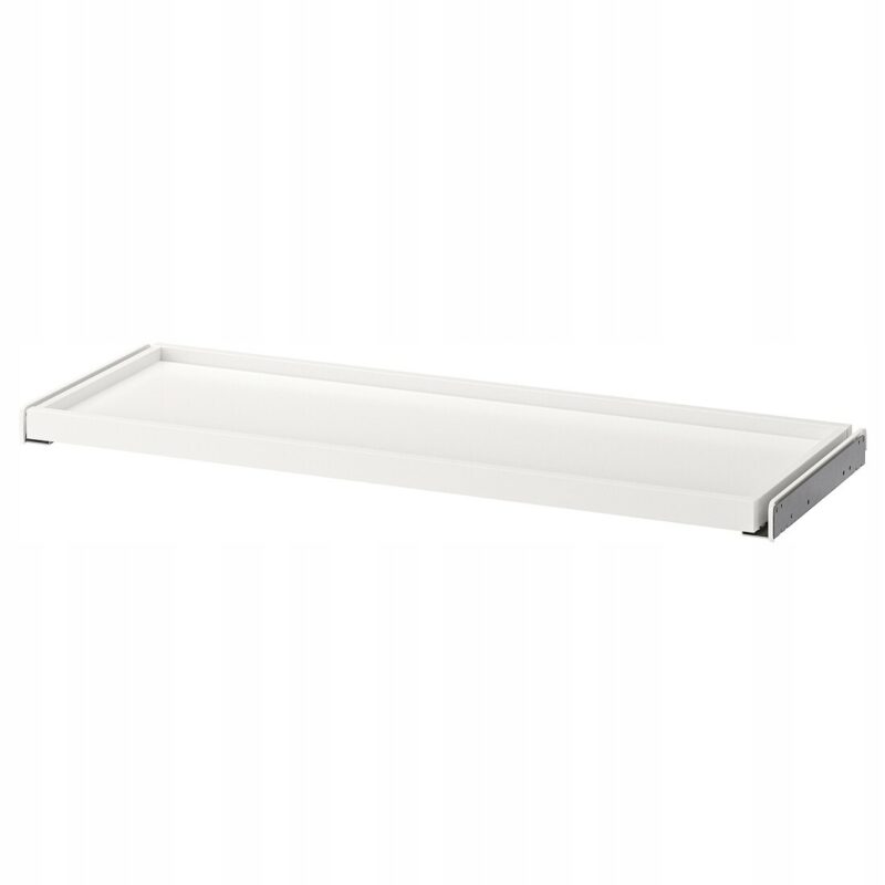 TACA MEBLOWA WYSUWANA KOMPLEMENT BIAŁA 100x35 cm