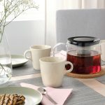 IKEA FARGKLAR KUBEK BEŻOWY Z POŁYSKIEM 370 ML - obrazek 3
