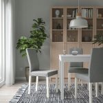 IKEA KATTIL KRZESŁO DO JADALNI BIAŁY/ JASNO SZARY - obrazek 6