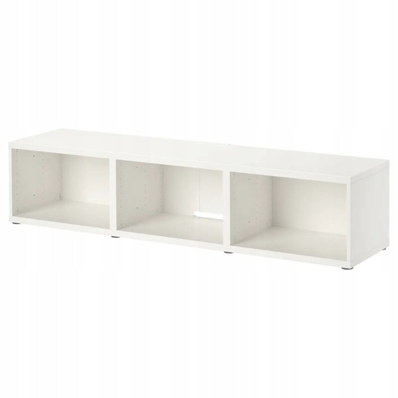 SZAFKA POD TV BESTA BIAŁA 180x40x38 cm