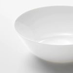 MISKA OFTAST BIAŁA GŁĘBOKA HARTOWANE SZKŁO 23 CM - obrazek 2