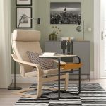 IKEA OLSEROD STOLIK ANTRACYT / CIEMNOŻÓŁTY 53x50cm - obrazek 7