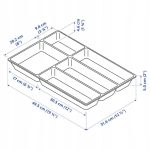 IKEA UPPDATERA TACA POJEMNIK NA SZTUĆCE 32x50 cm - obrazek 5