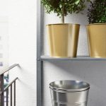 IKEA DAIDAI OSŁONKA DONICZKI KOLOR MOSIĄDZU 19 cm - obrazek 3