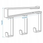 IKEA PALYCKE WIESZAK NA ZATRZASK BIAŁY 12 CM - obrazek 5