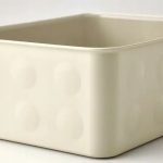 ORGANIZER BIUROWY PLASTIKOWY BEŻOWY 20X25X10CM - obrazek 5
