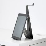UCHWYT NA KOMÓRKĘ STOJAK NA TELEFON TABLET CZARNY - obrazek 2