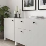 GAŁKA CZARNA ENERYDA 35 MM IKEA 2SZT CZARNY UCHWYT - obrazek 3