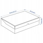 IKEA VATTENTRAG Pudełko z pokrywką 32x23x10 cm - obrazek 5