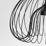 IKEA KALLFRONT KLOSZ LAMPY WISZĄCEJ CZARNY 52 CM - obrazek 3