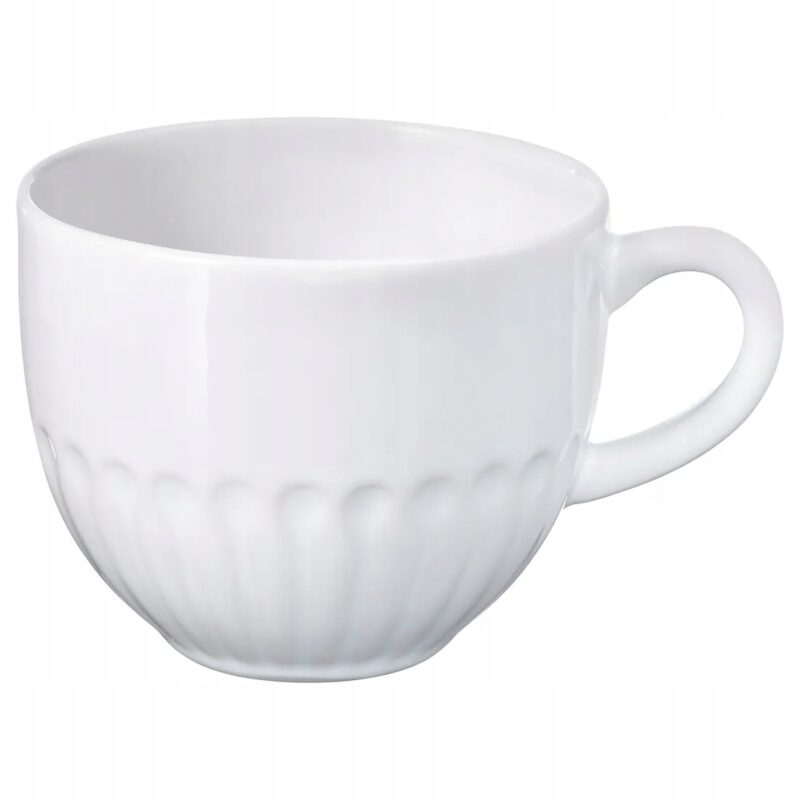 KUBEK IKEA STRIMMIG KAMIONKA 360 ML BIAŁY