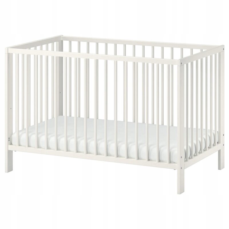 IKEA GULLIVER ŁÓŻKO DZIECIĘCE BIAŁY KOLOR 60x120CM