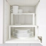 PÓŁKA WSTAWNA KUCHENNA IKEA VARIERA BIAŁA 32x13x16 - obrazek 3