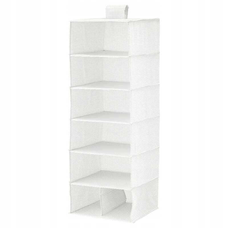 IKEA STUK ORGANIZER NA UBRANIA 7 PÓŁEK 30x30x90 CM