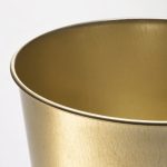 IKEA DAIDAI OSŁONKA DONICZKI KOLOR MOSIĄDZU 19 cm - obrazek 4