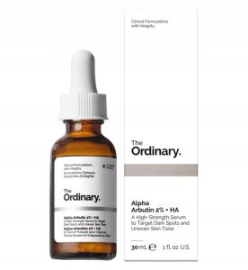 The Ordinary Alpha Arbutin 2% + HA 30 ml Serum rozjaśniające przebarwienia